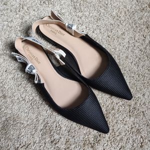 Dior Slingback Flats